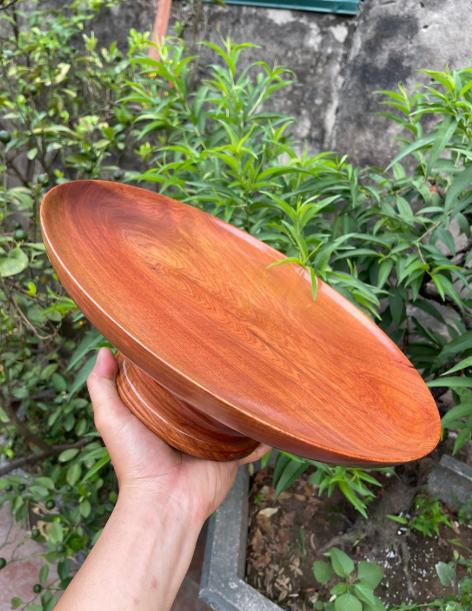 Mâm bồng gỗ hương đá 51